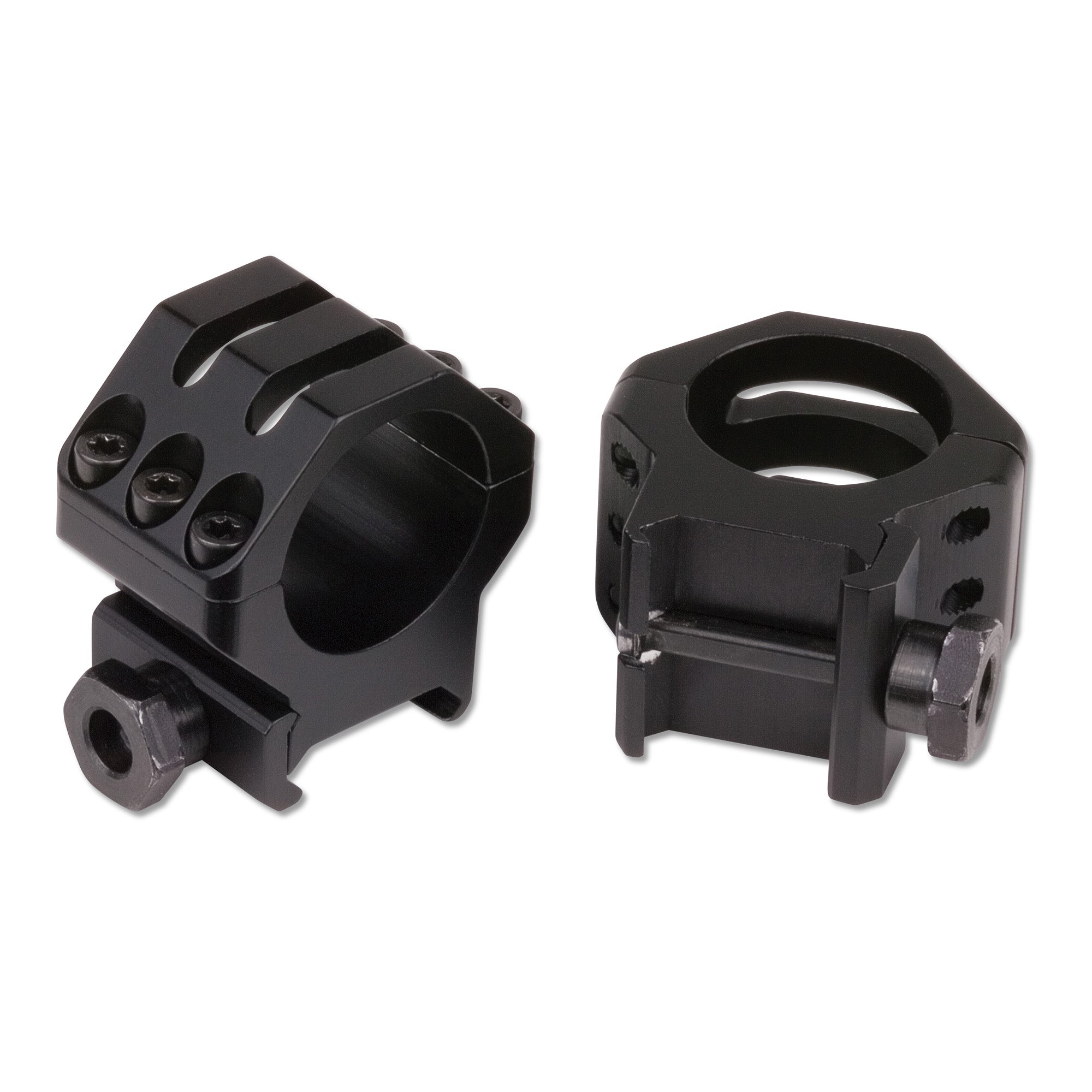 Weaver Tactical Ring 1 Extra Extra High, Six-Point Contact, Black – Model 48353
