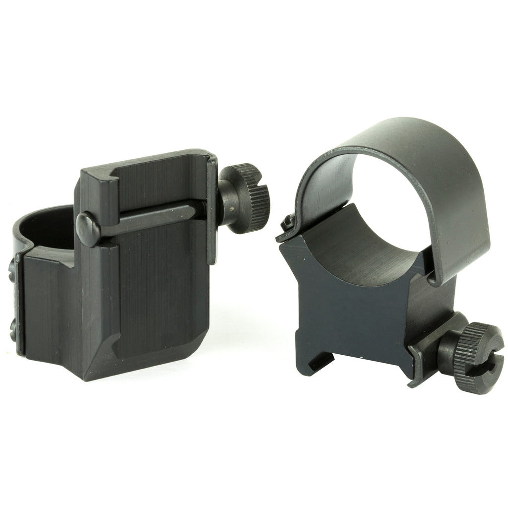 Weaver Top Mount Scope Rings 1 Extra High - Black, Model: Top Mount, Part No: 48449