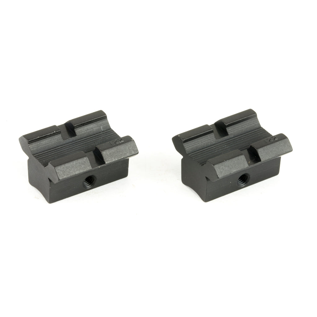 Weaver 48459 T-22 Base Pair Adapter for 3/8-Inch Grooved Receivers