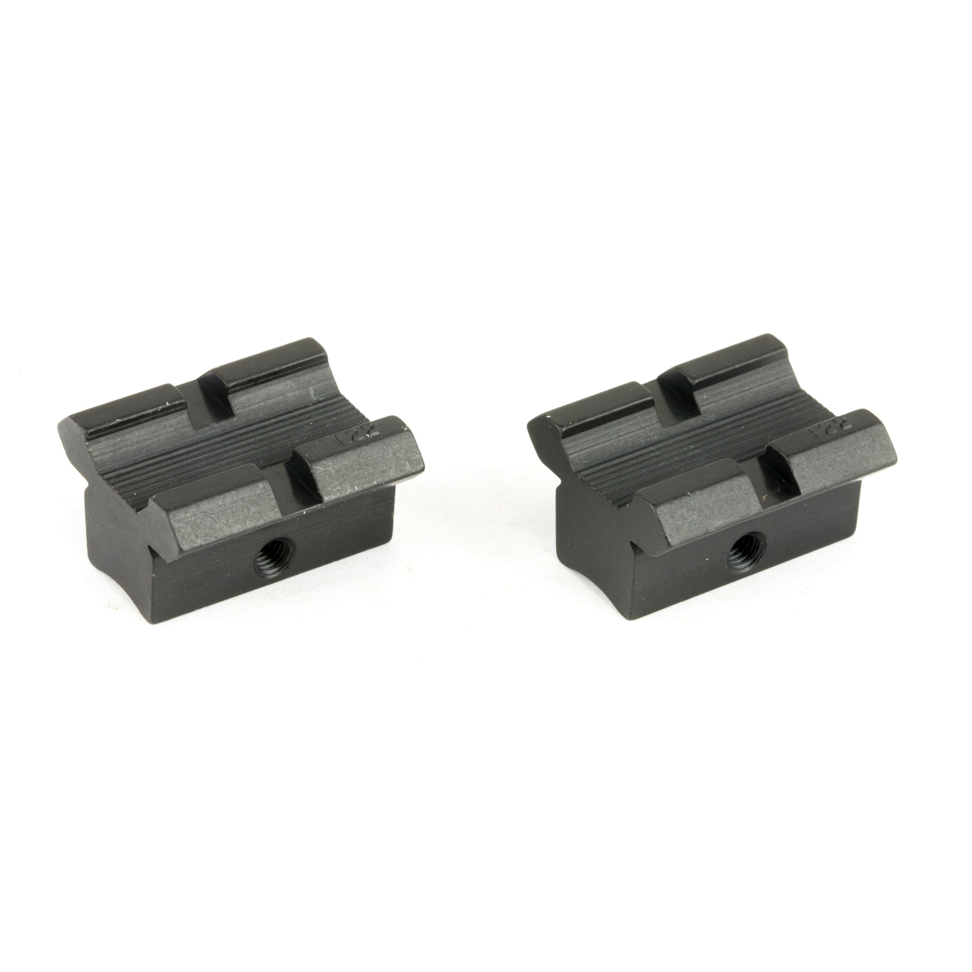Weaver 48459 T-22 Base Pair Adapter for 3/8-Inch Grooved Receivers