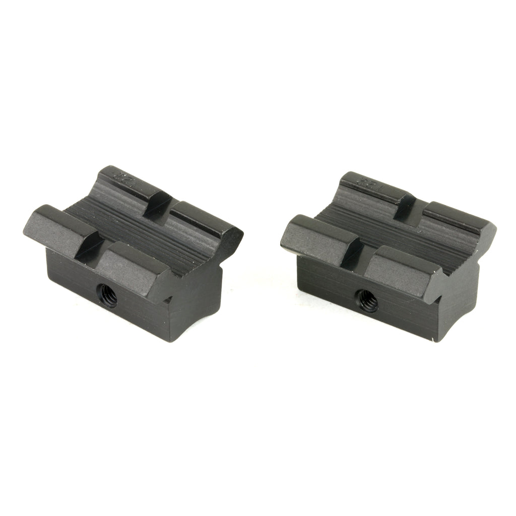 Weaver 48459 T-22 Base Pair Adapter for 3/8-Inch Grooved Receivers
