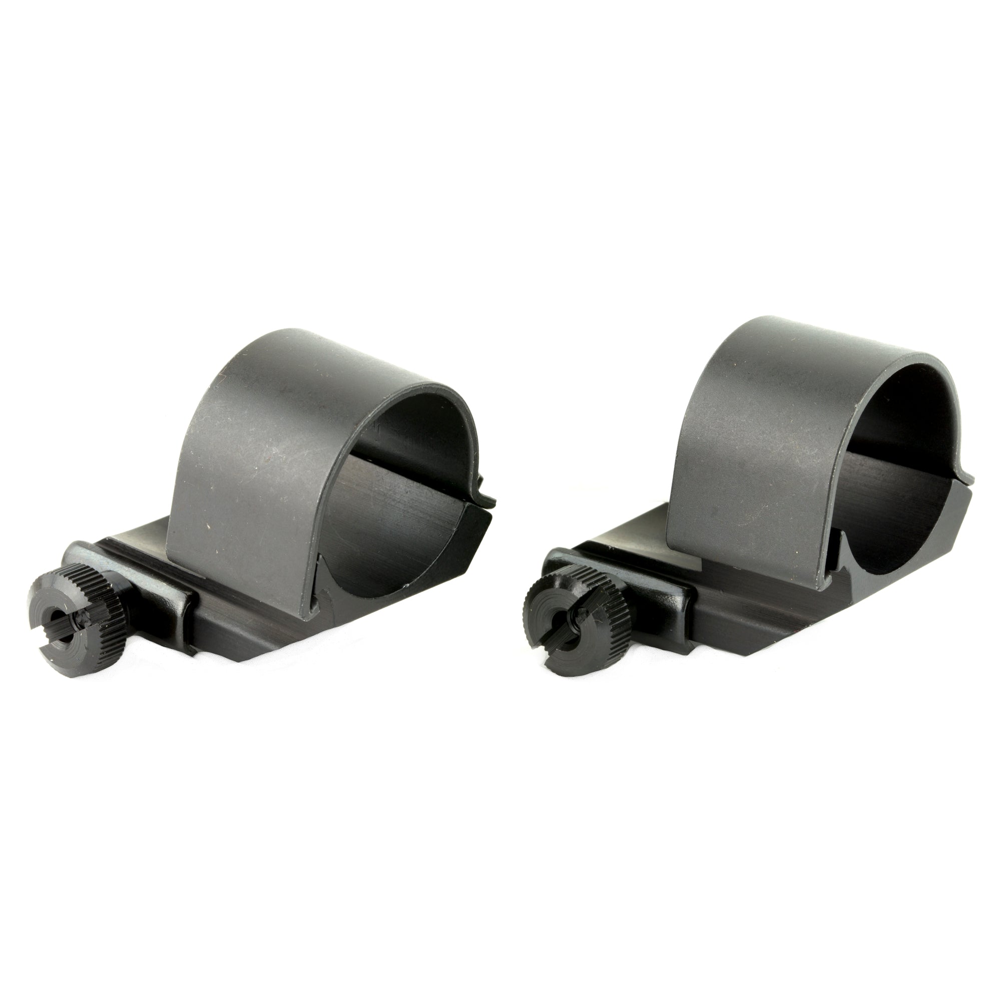 Weaver Top Mount Scope Rings - 1 High Black for Precise Eye Relief