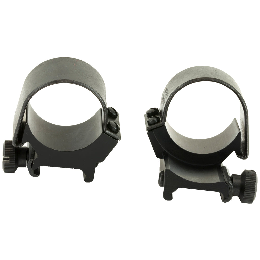 Weaver Top Mount 30mm Low Ring Mount - Black for Scope Positioning and Stability