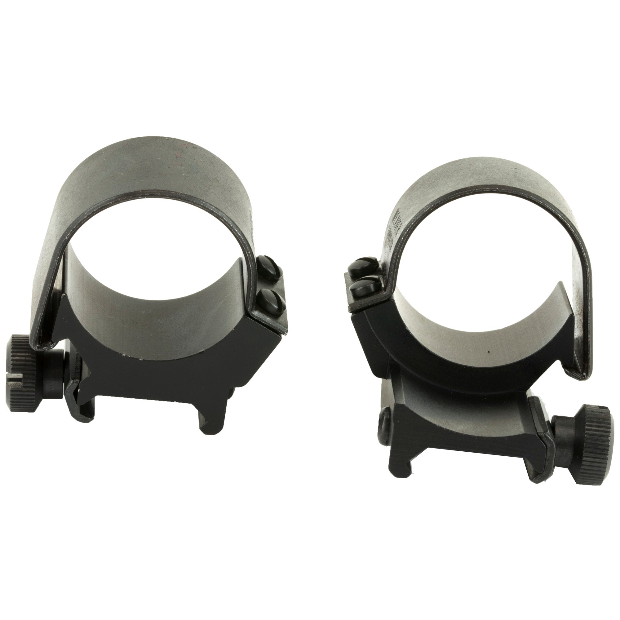 Weaver Top Mount 30mm Low Ring Mount - Black for Scope Positioning and Stability