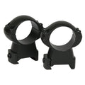 Weaver Grand Slam Rings 1 Extra High Matte Black - Precision Scope Mounting Solution
