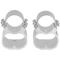 Weaver See-Through Mount for Ruger 10/22 - Silver, Model WV49734