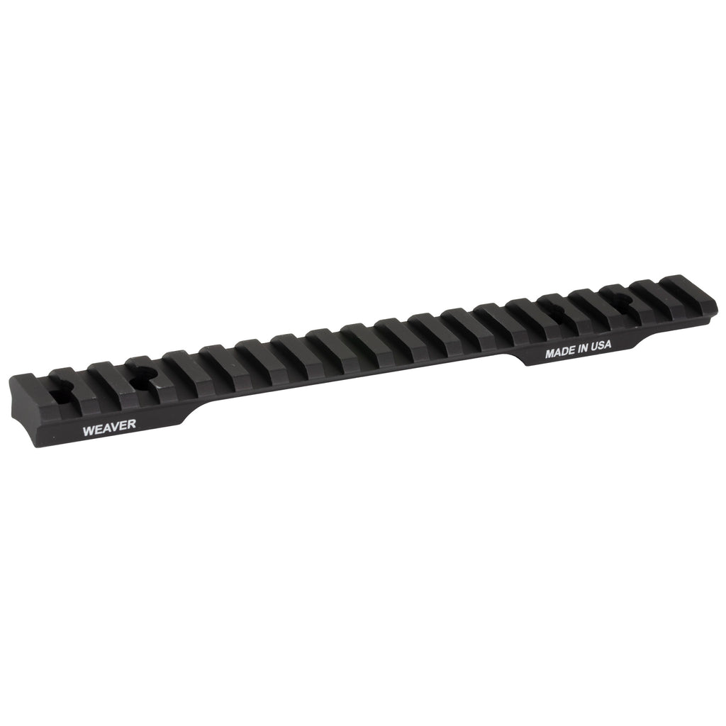 Weaver Multi-Slot Picatinny Base with 20 MOA Cant for Extended Range Shooting