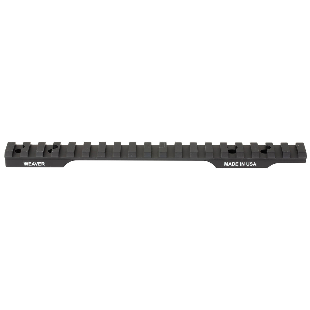 Weaver Multi-Slot Picatinny Base with 20 MOA Cant for Extended Range Shooting