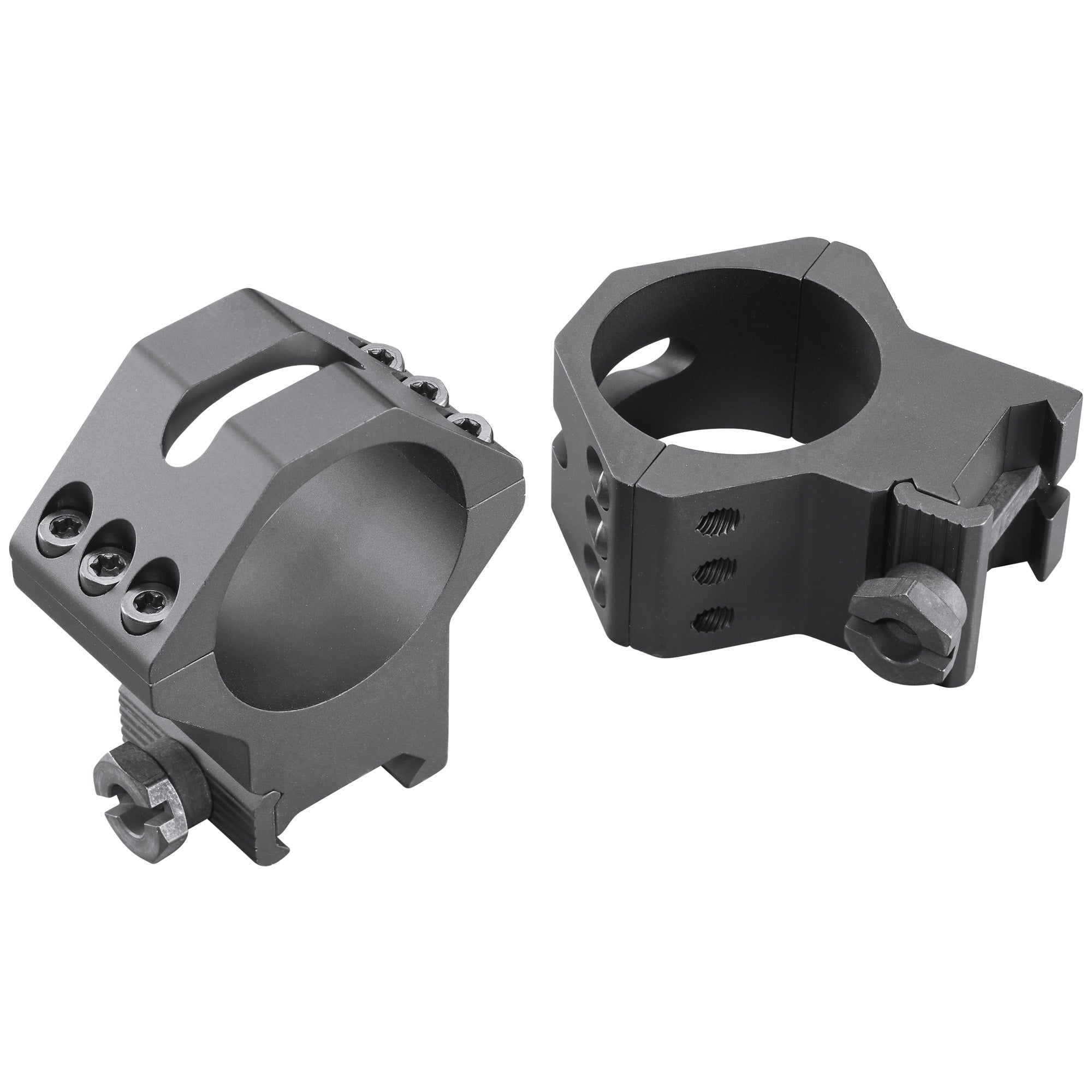 Weaver 6-Hole Tactical Picatinny Mount, 34mm High, Black