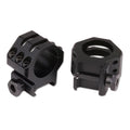 Weaver Tactical 6-Hole Picatinny Ring Mount – 1 High Black