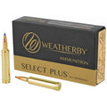 Weatherby Select Plus 257 Weatherby Magnum Tipped Triple Shock X Ammunition - 100 Grain, Box of 20