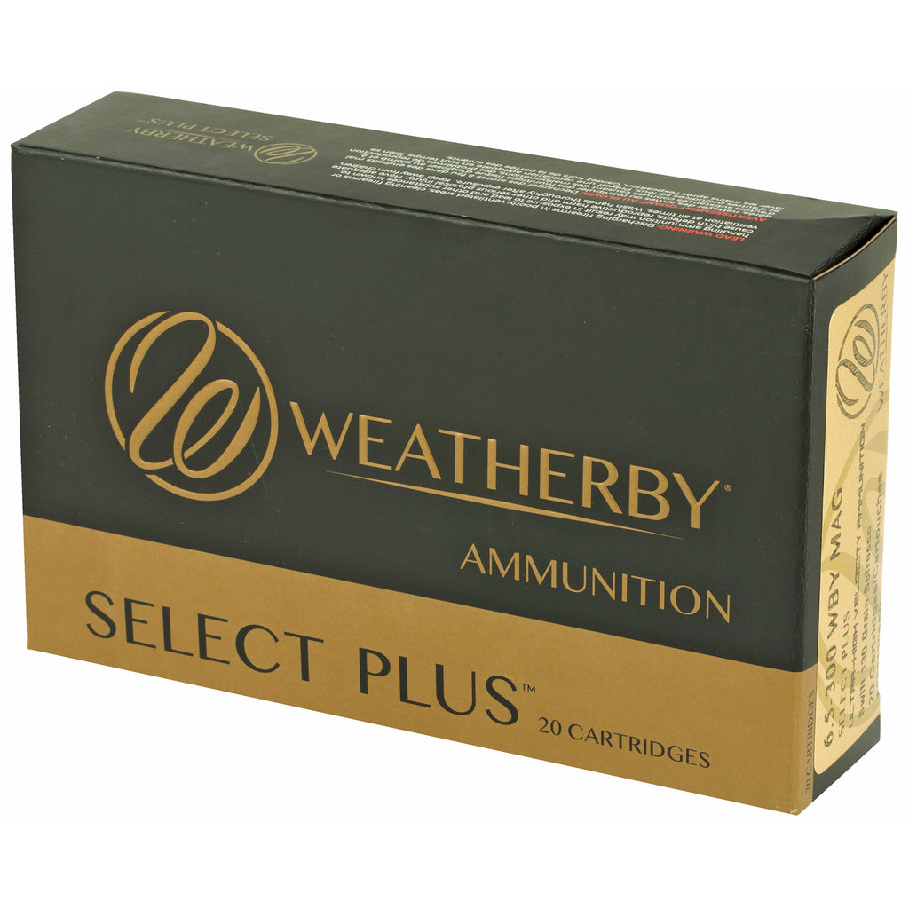 Weatherby Select Plus 6.5-300 Weatherby Magnum 130-Grain Ballistic Tip Ammunition (20 rounds per box)