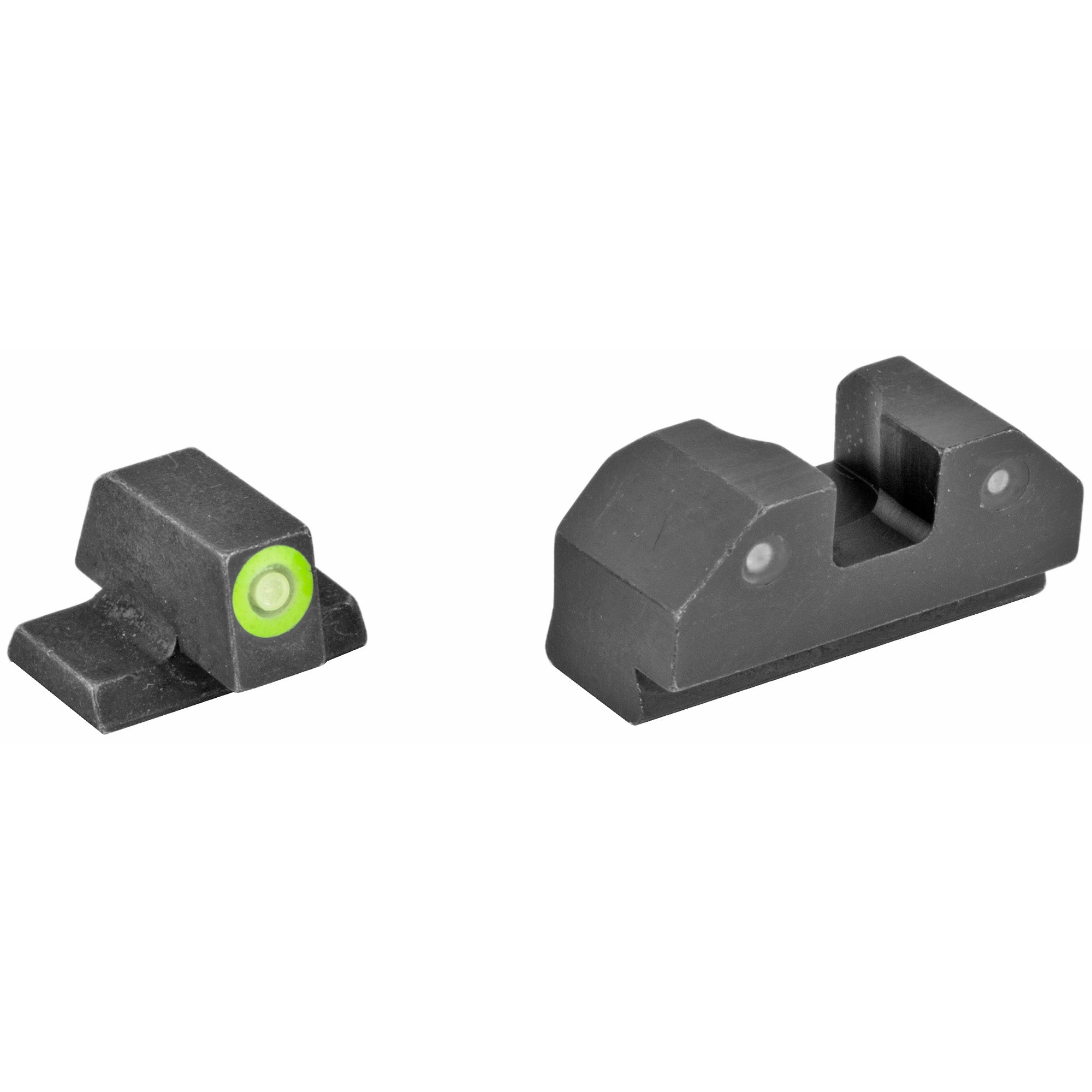 XS Sights R3D Night Sights for Canik Pistols with Green Front and Blacked-Out Rear - Model CK-R002P-6G