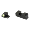 XS Sights R3D 2.0 Night Sights for Canik TP9SF – Green Dual-Illuminated Tritium Front and Serrated Blacked-Out Rear