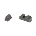 XS Sights Minimalist Back Up Iron Sights for Glock 19 MOS - Black (Part Number: GL-M201P-1)