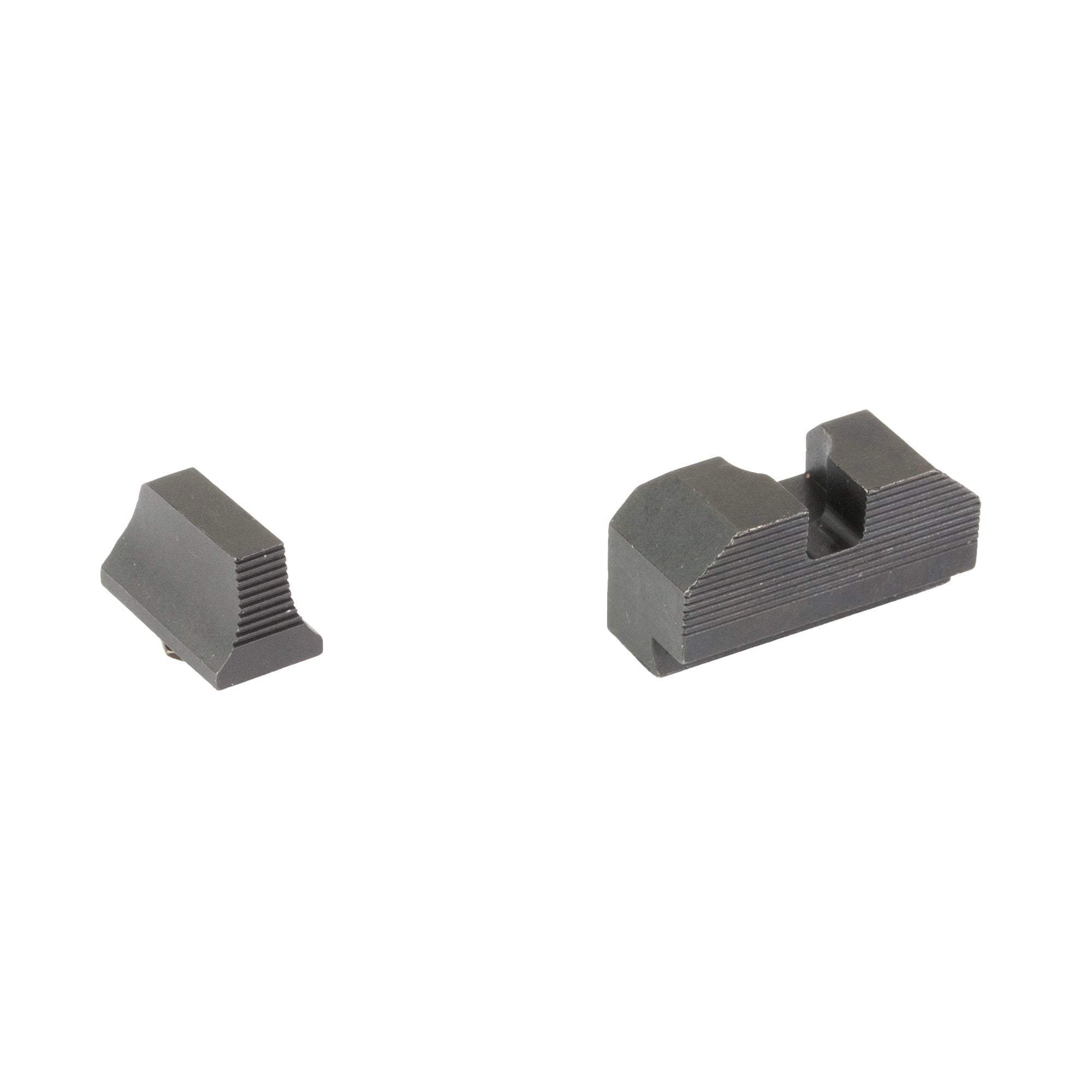 XS Sights Minimalist Back Up Iron Sights for Glock 19 MOS - Black (Part Number: GL-M201P-1)