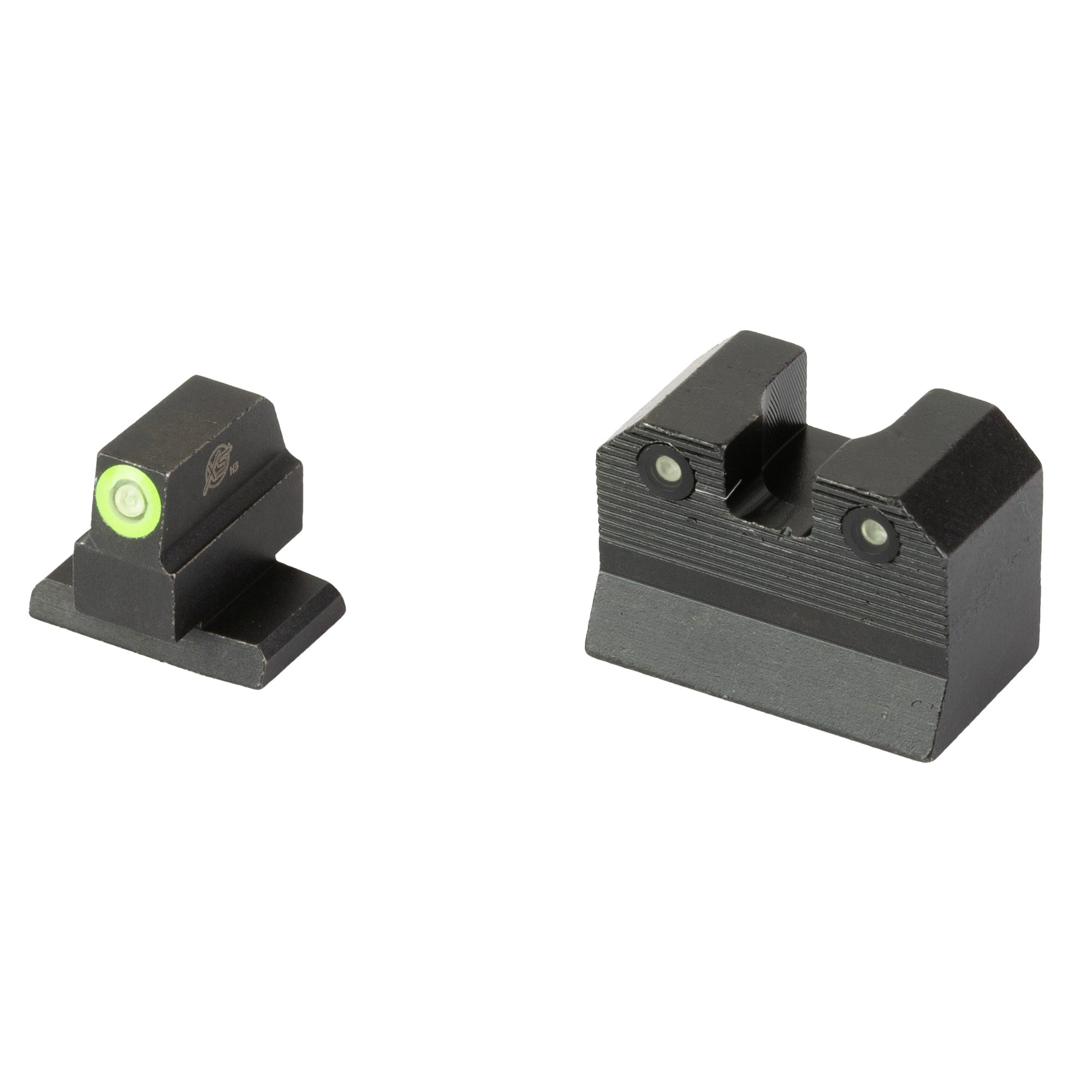 XS Sights R3D 2.0 Night Sights for HK VP9, Suppressor Height, Green and Orange