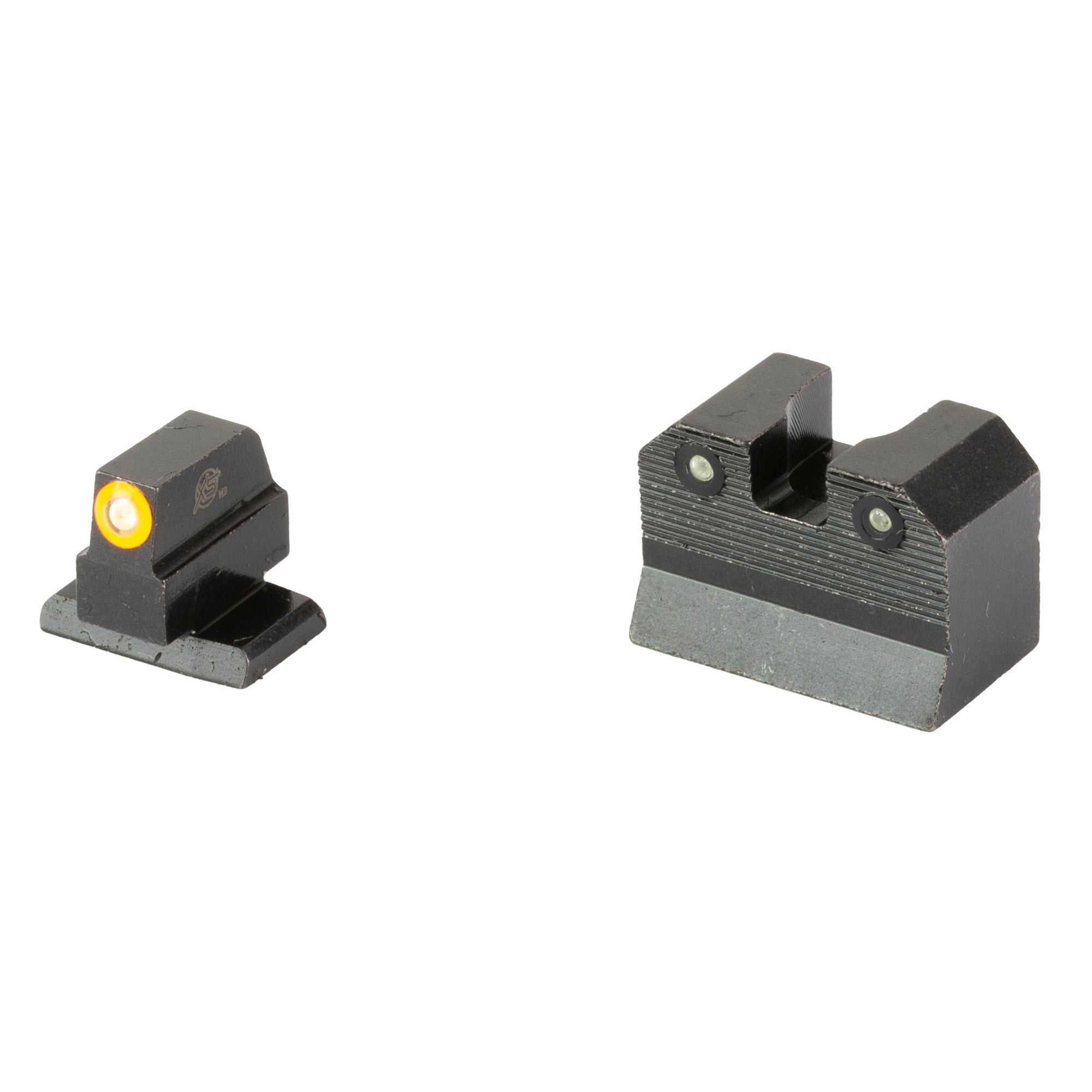 XS Sights R3D Night Sights for HK VP9, Suppressor Height, Green and Orange