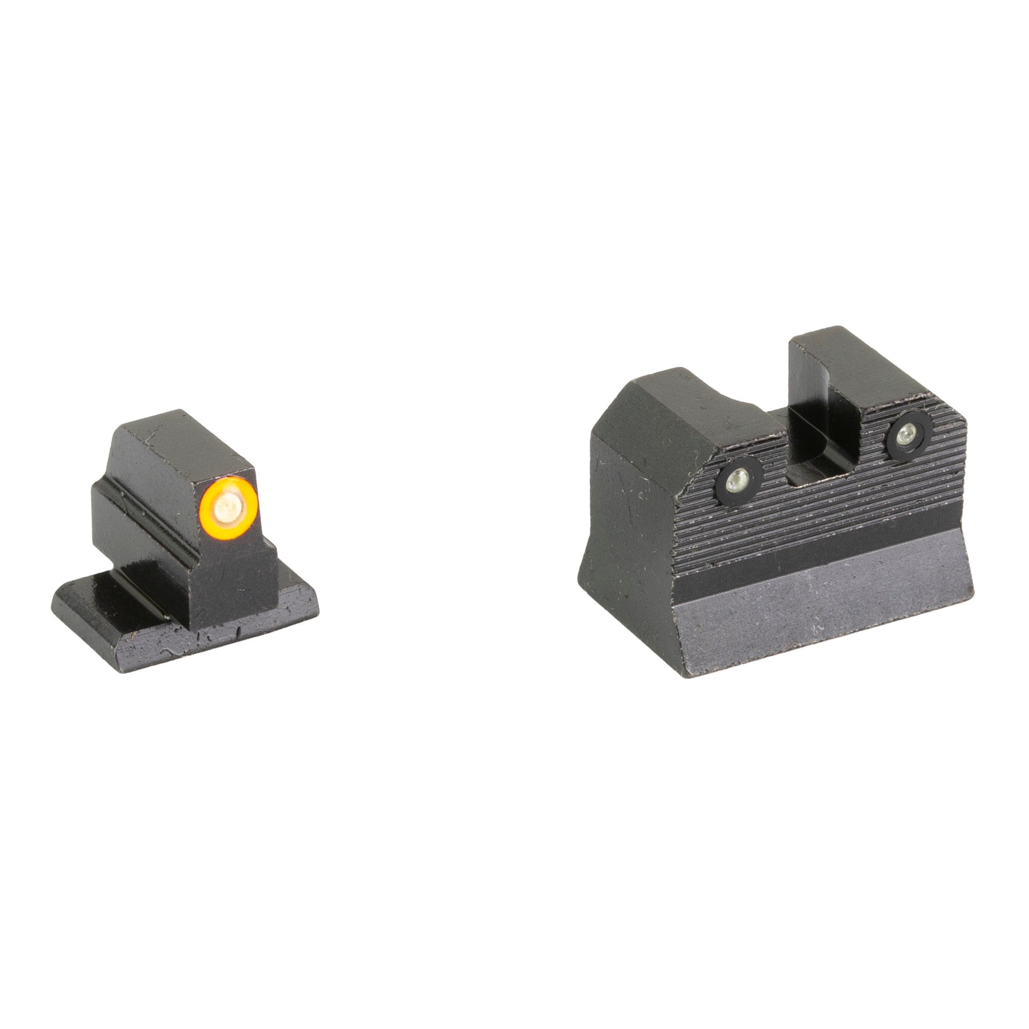 XS Sights R3D Night Sights for HK VP9, Suppressor Height, Green and Orange