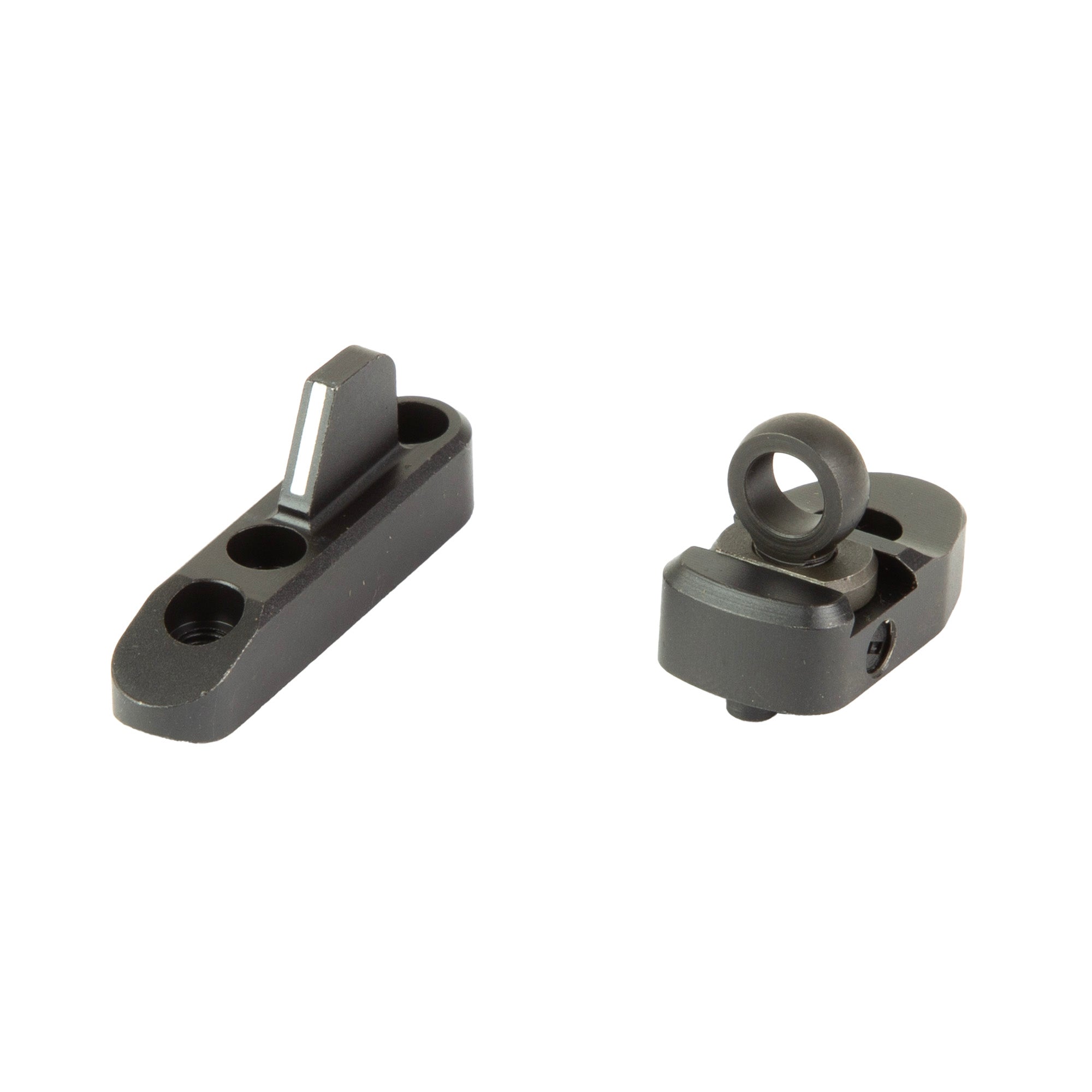 XS Sights Lever Rail Ghost Ring WS for Ruger/Marlin 1894 with White Stripe Front Sight