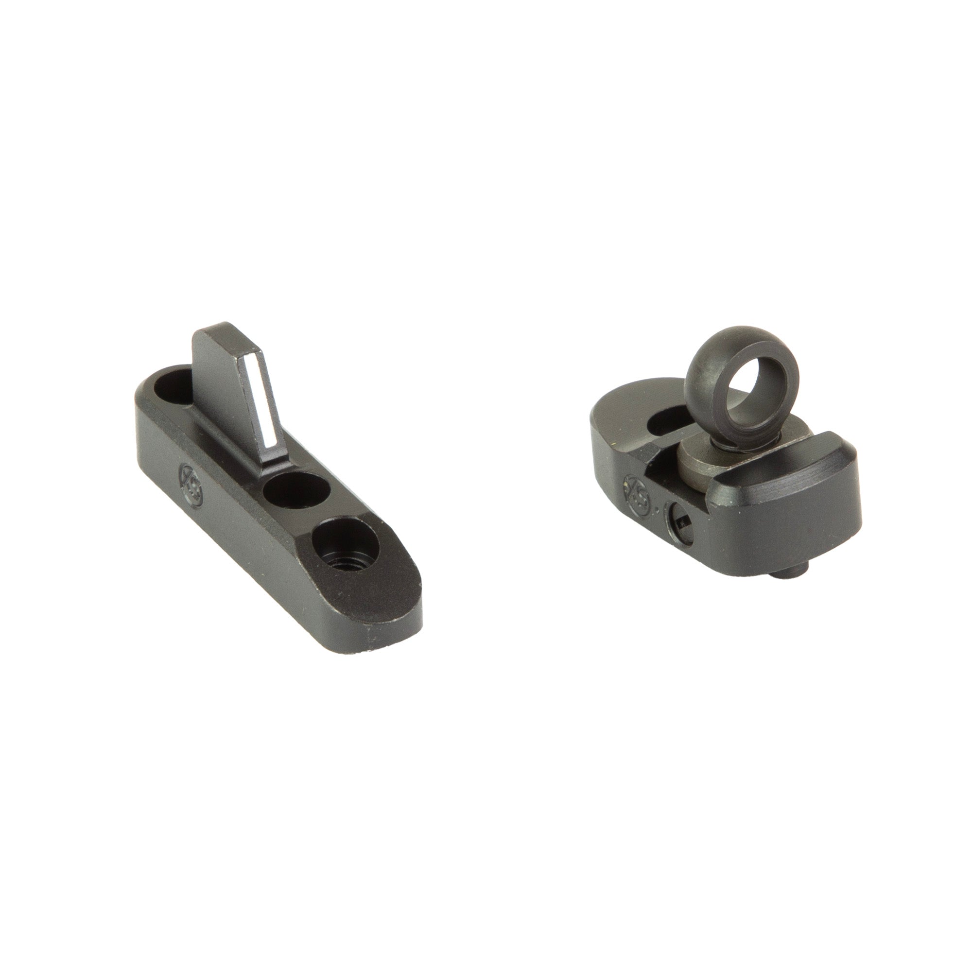 XS Sights Lever Rail Ghost Ring WS for Ruger/Marlin 1894 with White Stripe Front Sight