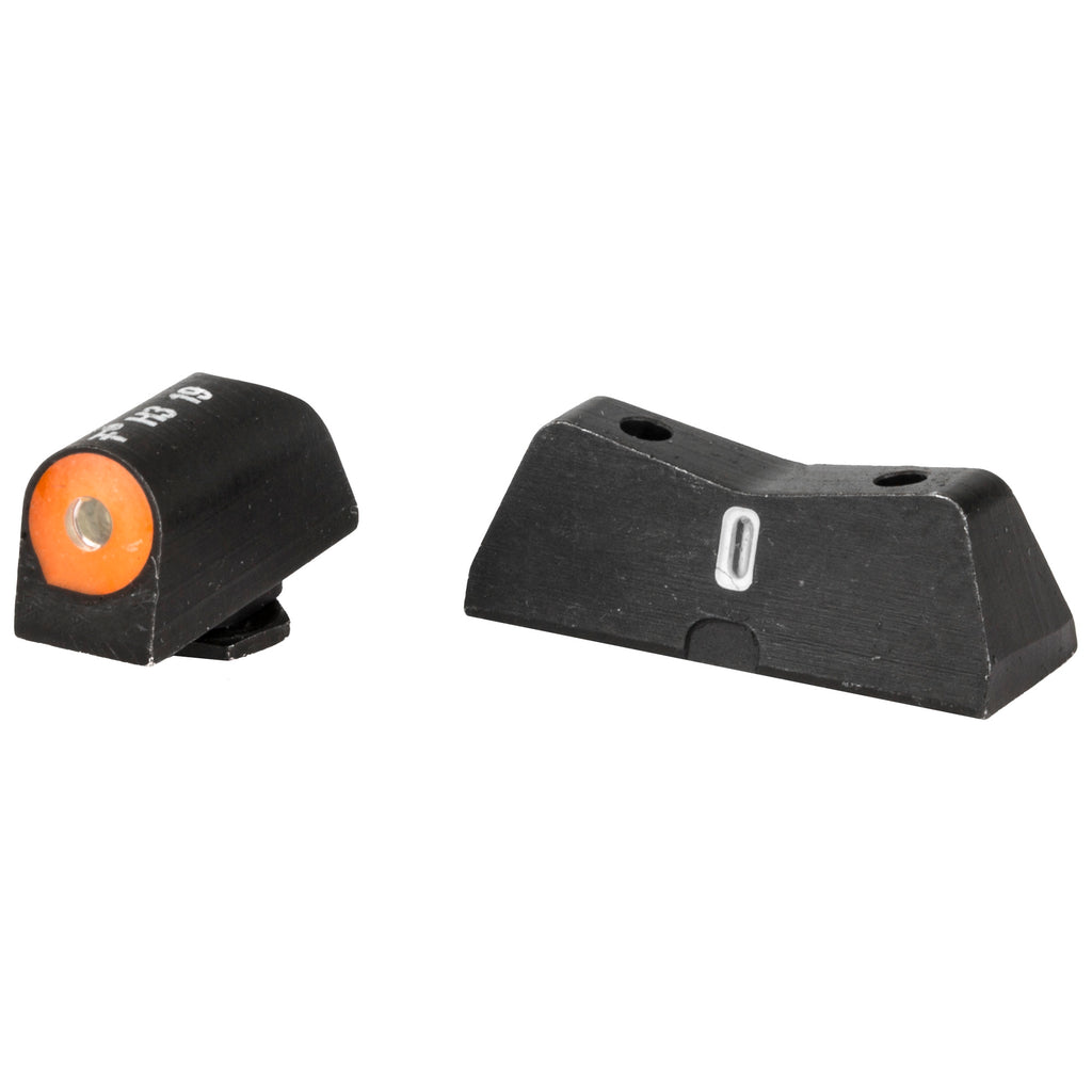 XS Sights Big Dot Tritium Front Sight for Glock 42 & 43, Green with Orange Outline – Model GL-0011S-5N