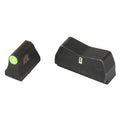 XS Sights DXT2 Standard Dot Night Sights for Glock, Taurus, and Walther – Suppressor Height Green