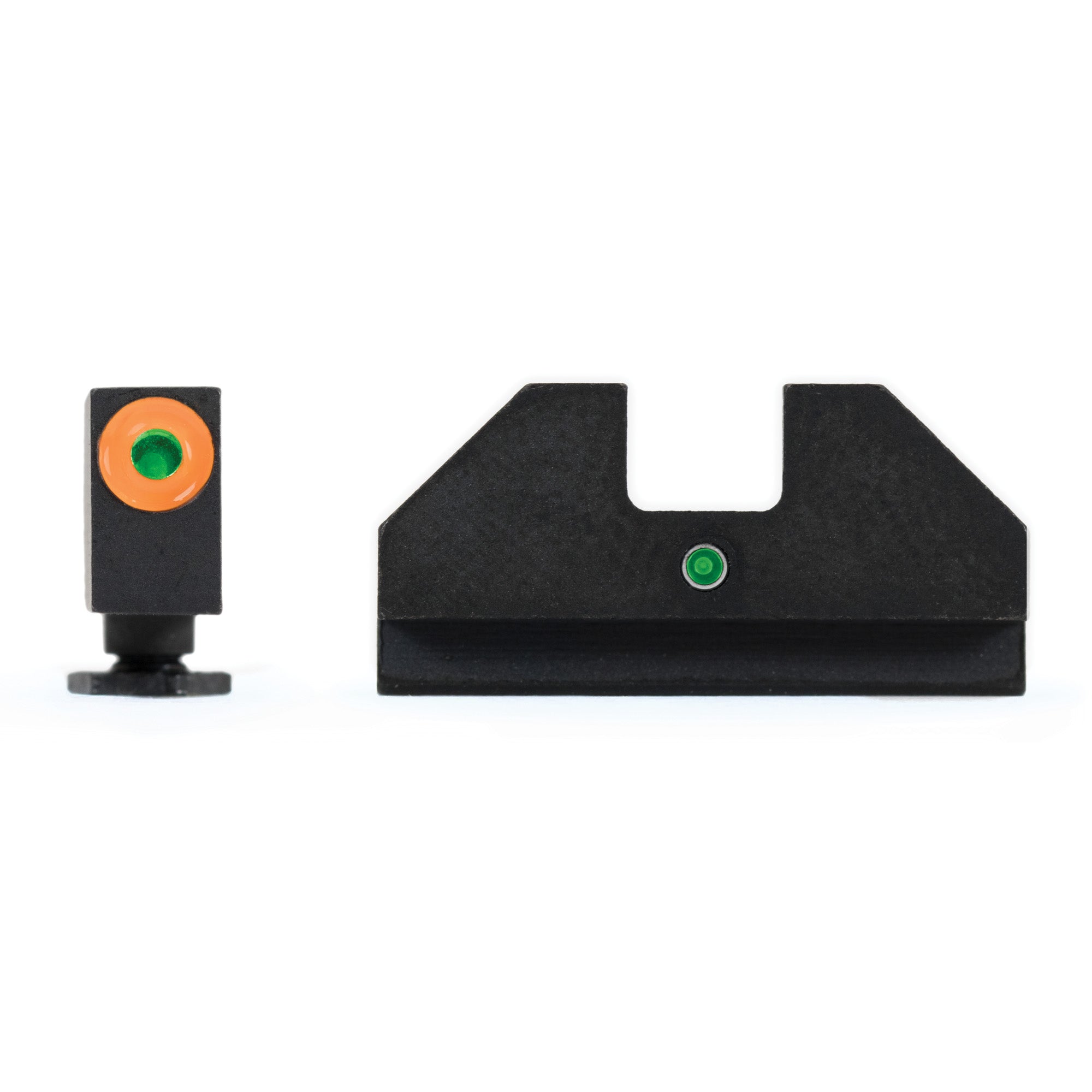 XS Sights F8 Night Sight for Glock 17, 19, 22 – Green Tritium Night Sights with Fast Acquisition Features