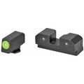 XS Sights R3D Green Tritium Front and Black Rear Night Sights for Glock 43
