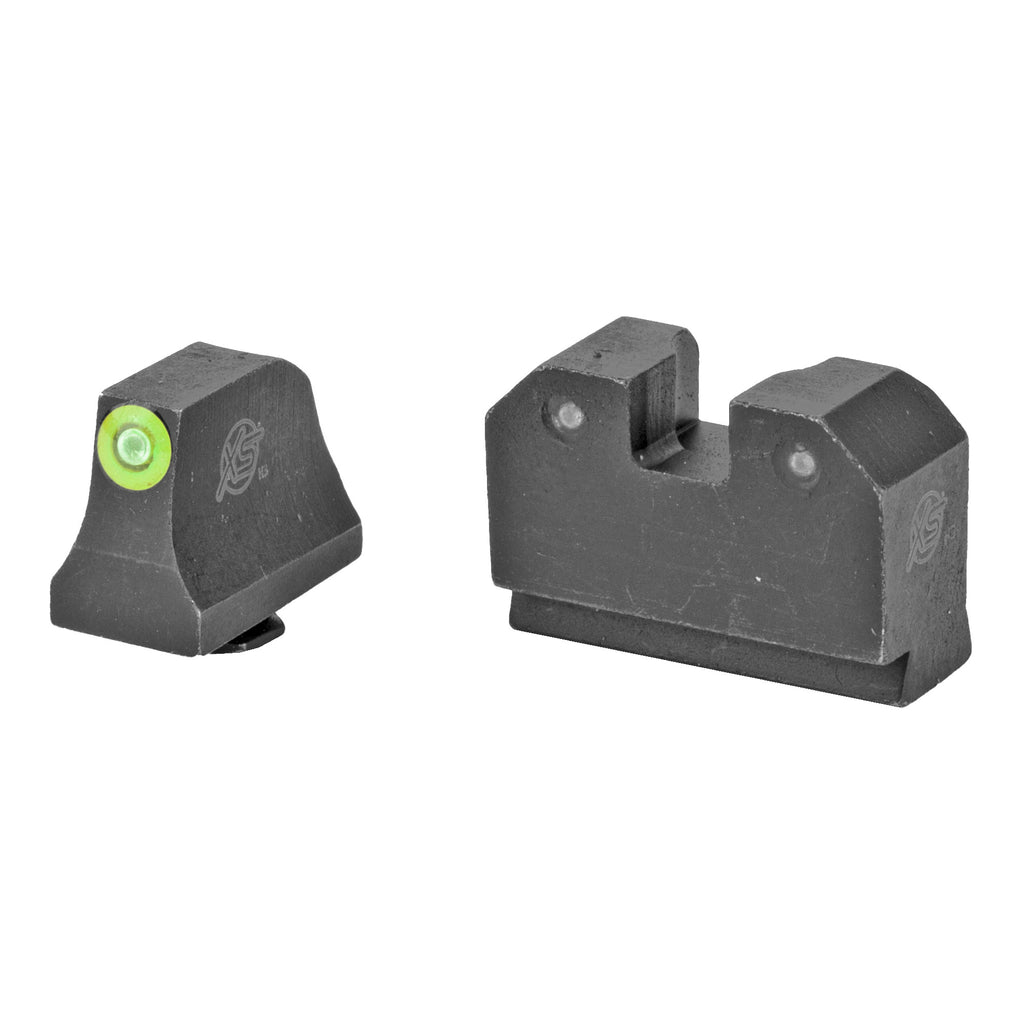 XS Sights R3D Night Sights for GLOCK with Suppressor Height, Green
