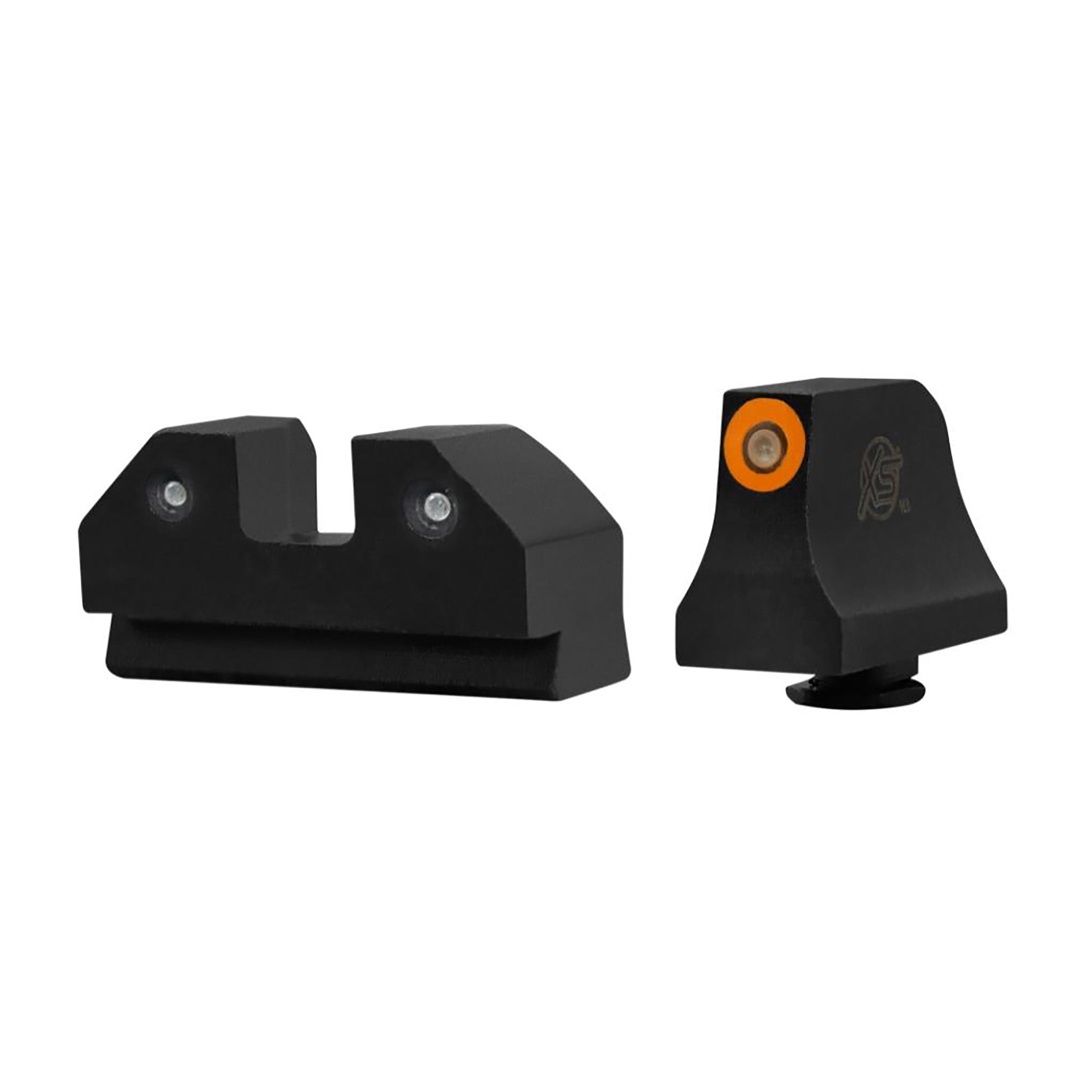 XS Sights R3D Night Sights for Glock 43X & 48 – Suppressor Height, Orange