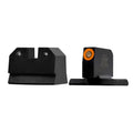 XS Sights R3D Suppressor Height Night Sights for HK VP9 with Orange Glow