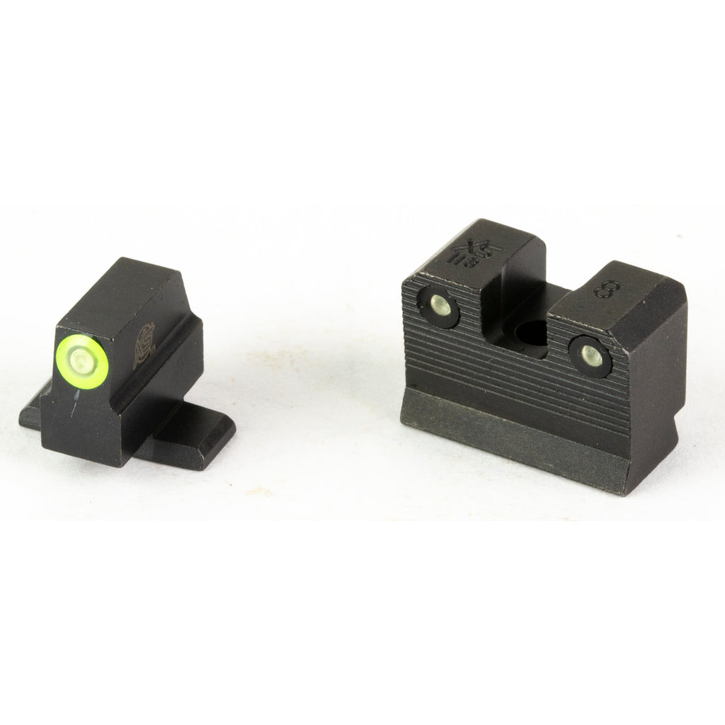 XS Sights R3D 2.0 Night Sight for Sig P320, P365, P226, P229, Springfield XD(M), Hellcat, FN 509 – Suppressor Height, Green