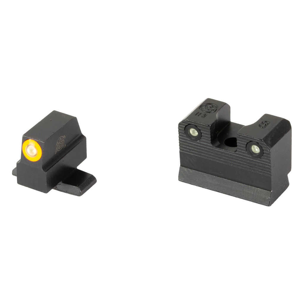 XS Sights R3D Night Sights for Sig P320, P365, P226, P229 and More – Suppressor Height with Dual-Illuminated Tritium Front and Serrated Blacked-Out Rear