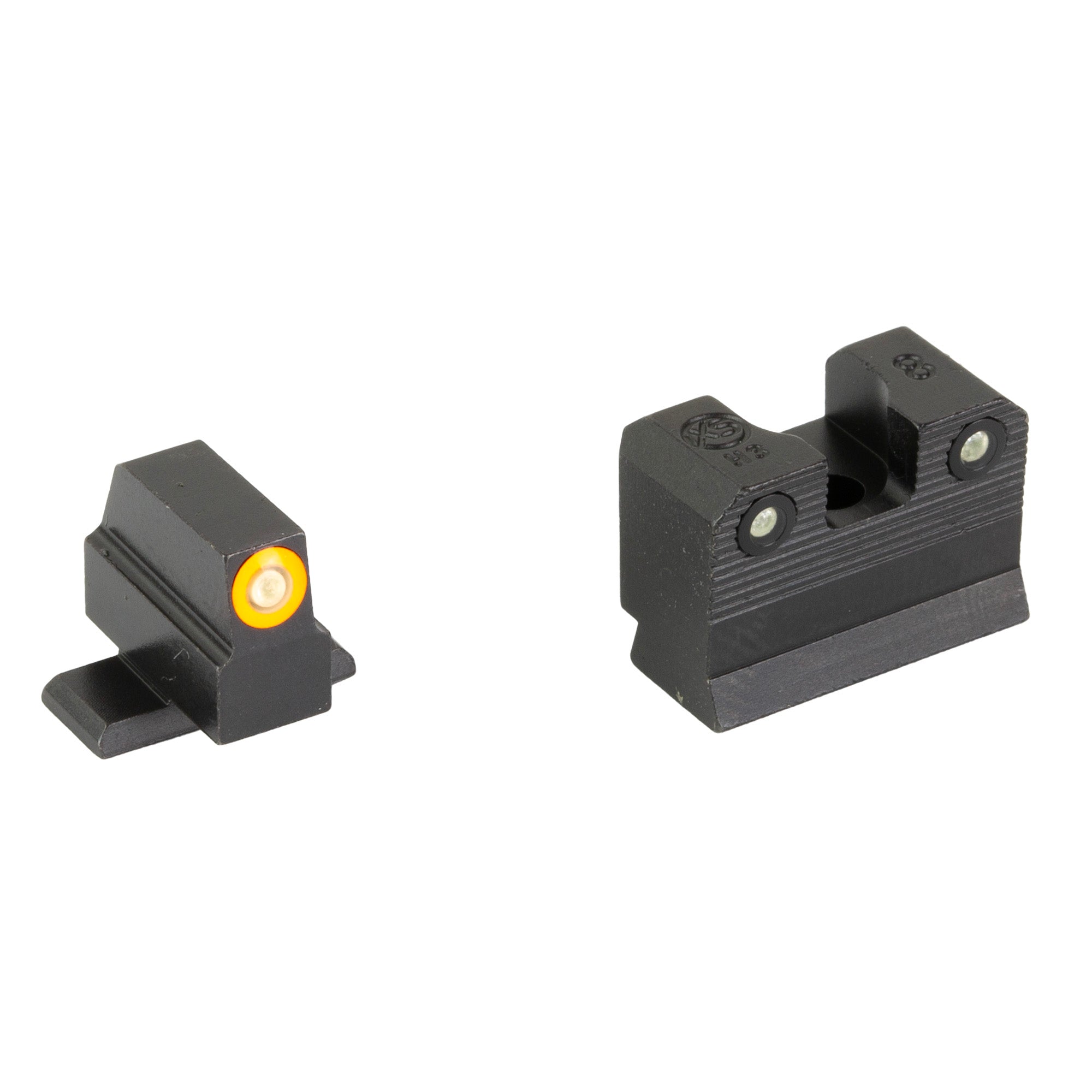 XS Sights R3D Night Sights for Sig P320, P365, P226, P229 and More – Suppressor Height with Dual-Illuminated Tritium Front and Serrated Blacked-Out Rear