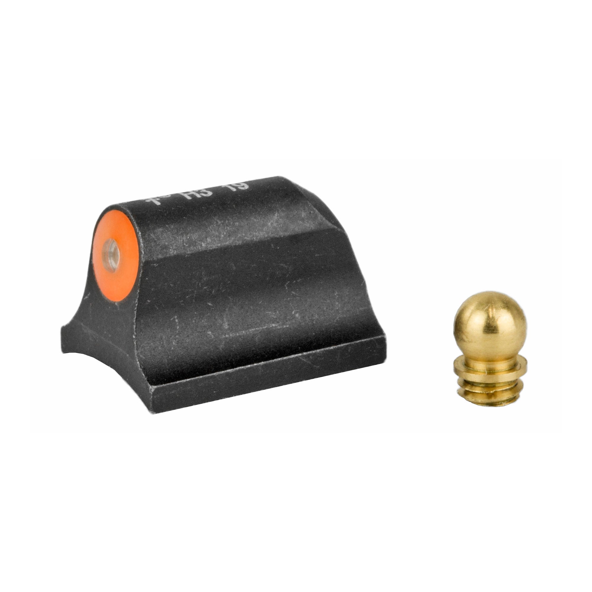 XS Sights Big Dot Tritium Front Sight for Shotguns - Green with Orange Outline, Model SG-2005-3N