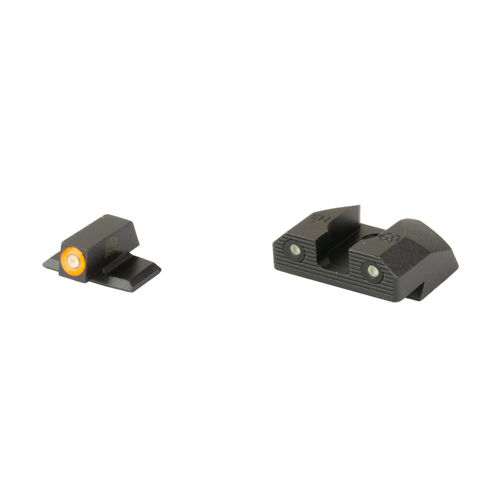 XS Sights R3D Night Sights for Smith & Wesson Bodyguard 2.0 – Bright Orange Notch and Post
