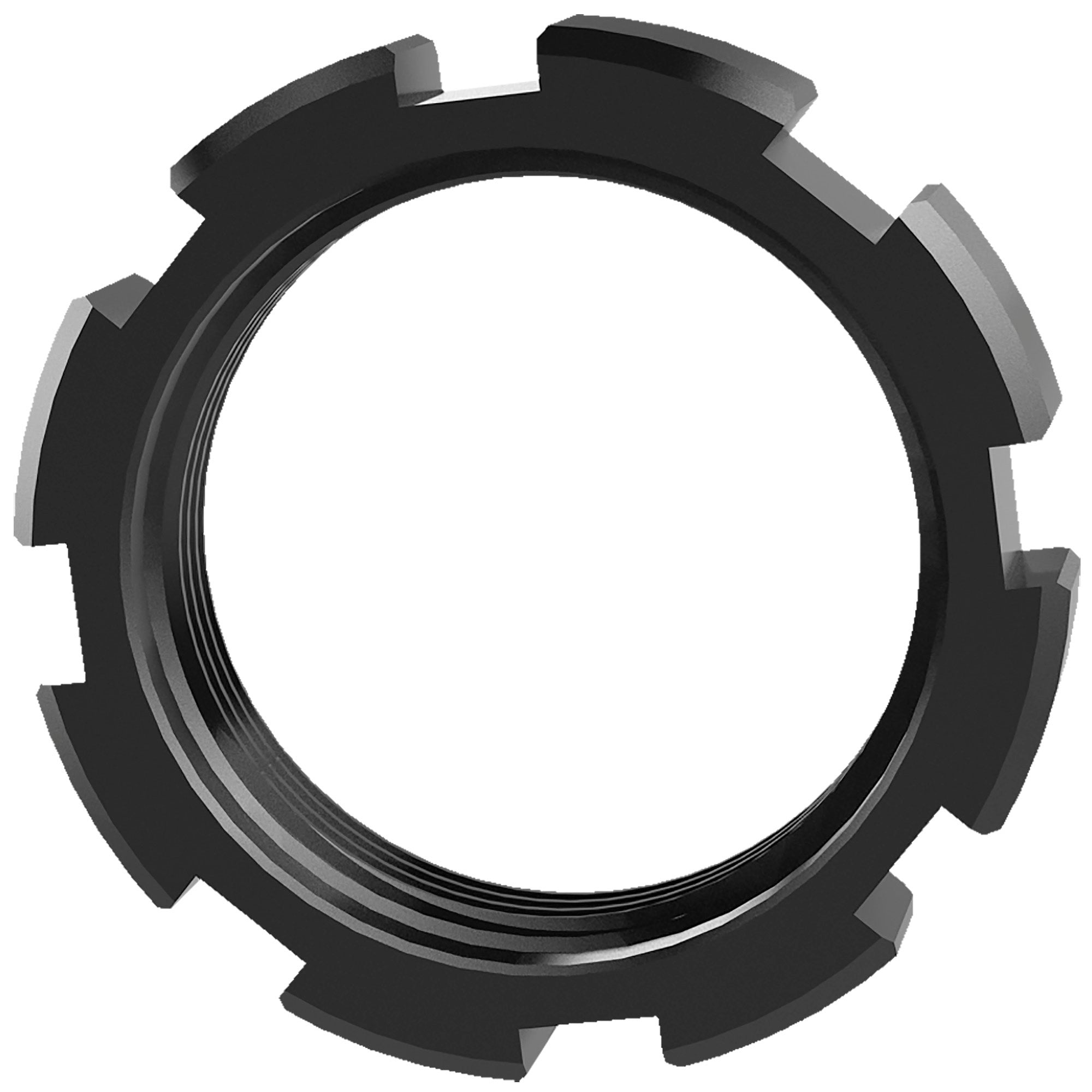 Yankee Hill Machine Co YHM-1250 Jam Nut for VICTRA-12 Modular Shotgun Suppressor in Black