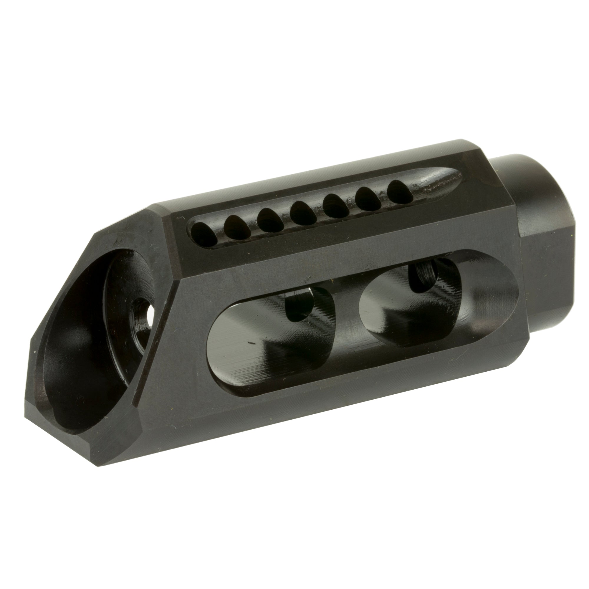 Yankee Hill Machine Co YHM-26-MB-A 5.56mm Slant Brake/Compensator for Reduced Recoil and Muzzle Rise