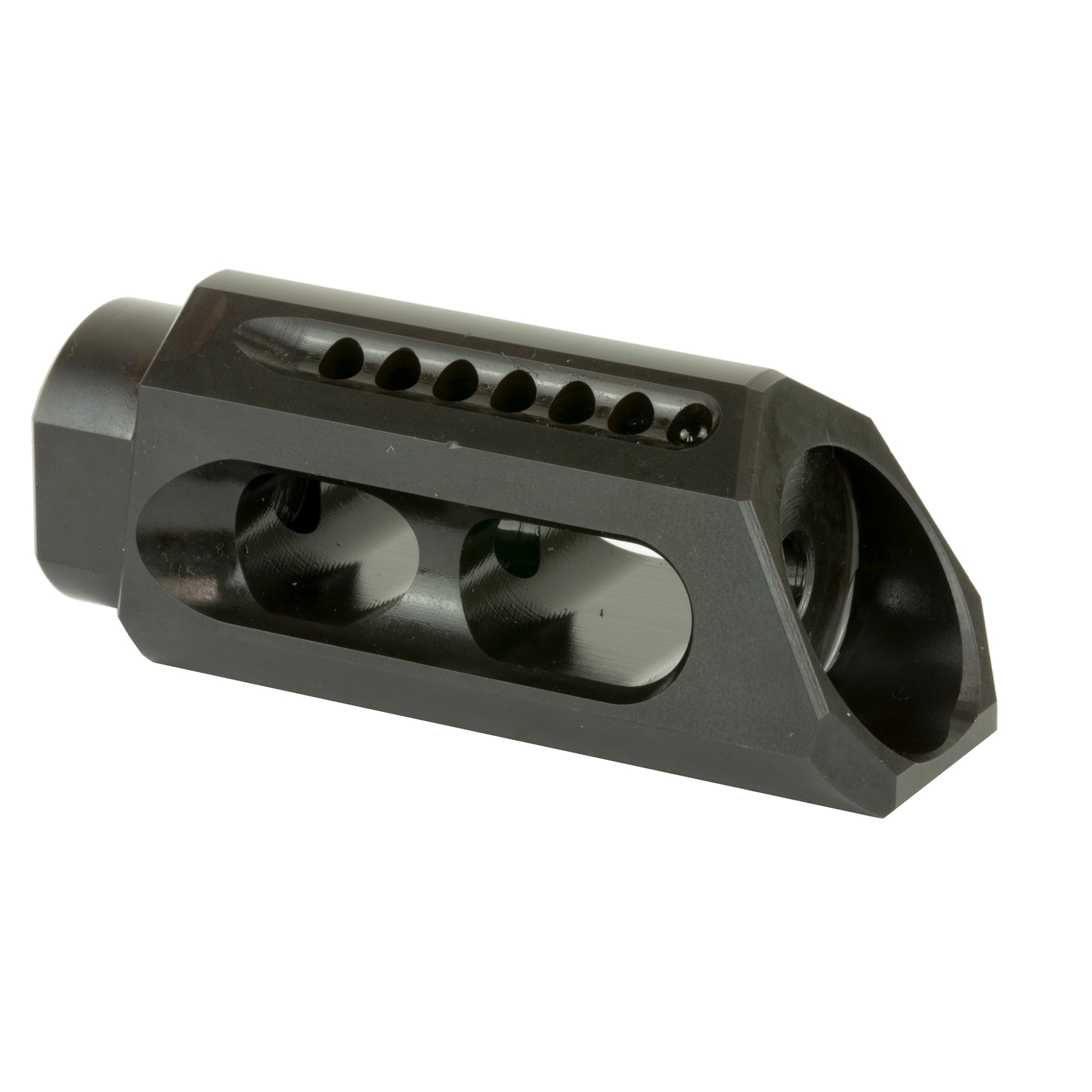 Yankee Hill Machine Co YHM-26-MB-A 5.56mm Slant Brake/Compensator for Reduced Recoil and Muzzle Rise