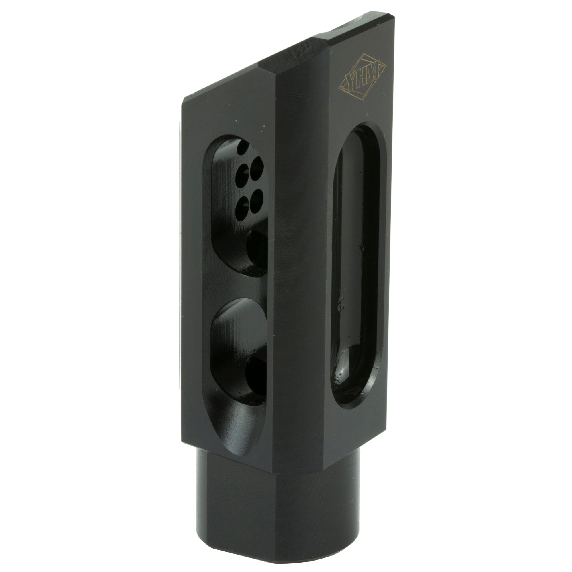 Yankee Hill Machine Co YHM-3085-MB-A Slant Brake/Compensator for .30 Caliber Rifles