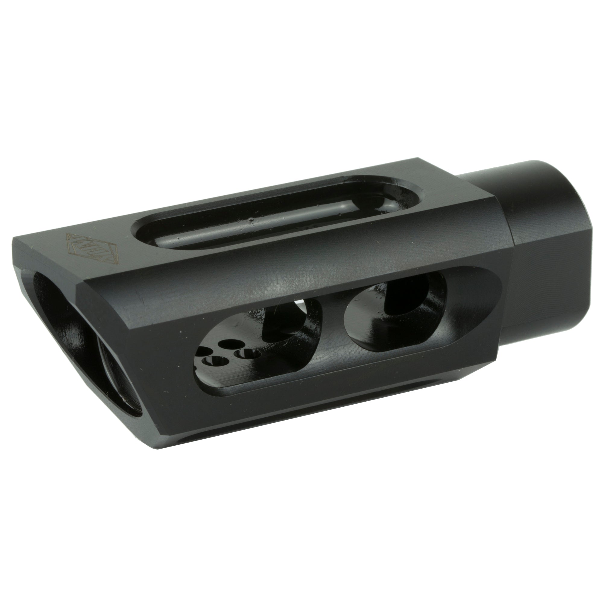 Yankee Hill Machine Co YHM-3085-MB-A Slant Brake/Compensator for .30 Caliber Rifles