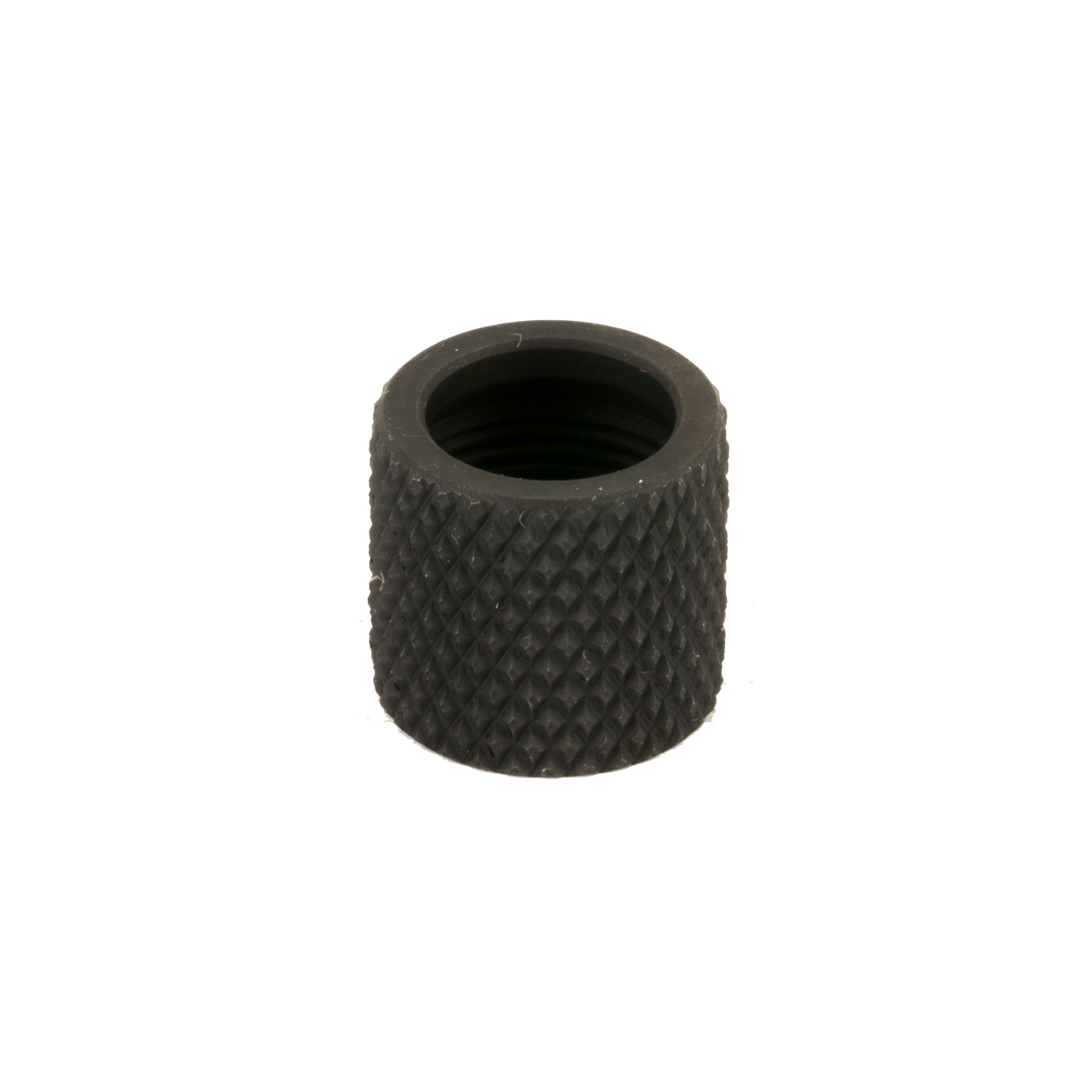 Yankee Hill Machine Co YHM-3418-B 1/2x28 Black Steel Thread Protector for Pistol Barrels