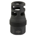 Yankee Hill Machine Co YHM Short sRx Brake 5/8-24 Black - Compact Muzzle Brake for Improved Shot Control
