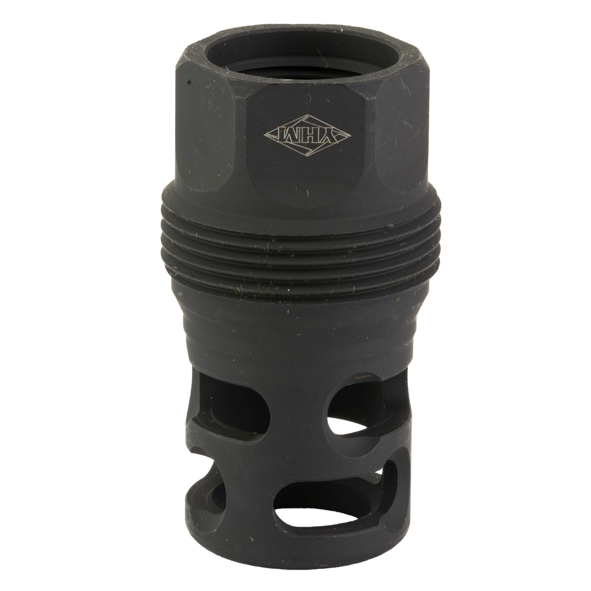 Yankee Hill Machine Co YHM Short sRx Brake 5/8-24 Black - Compact Muzzle Brake for Improved Shot Control