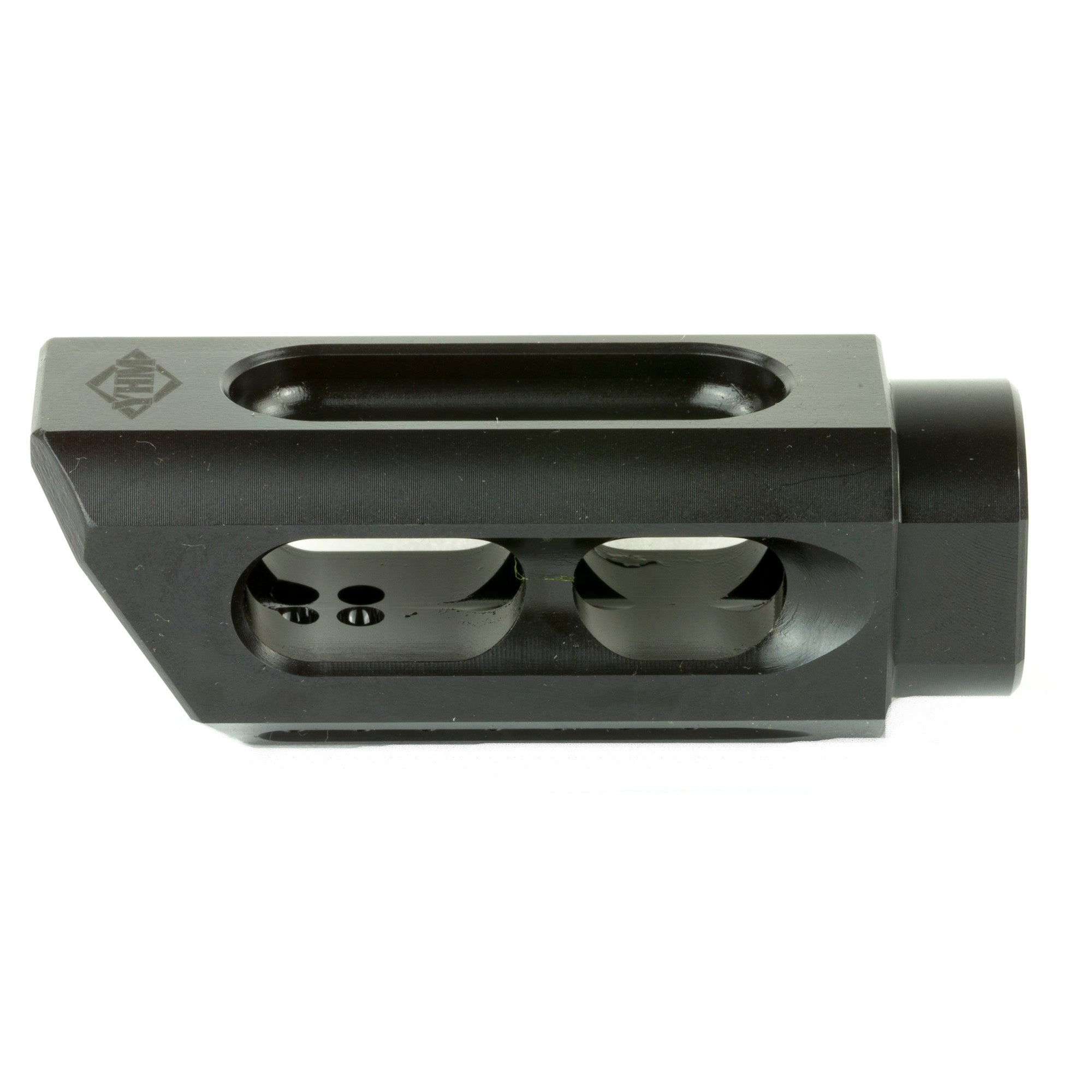 Yankee Hill Machine Co YHM-85-MB-A 9mm Slant Brake/Compensator – Muzzle Brake for Recoil Reduction and Muzzle Rise Control