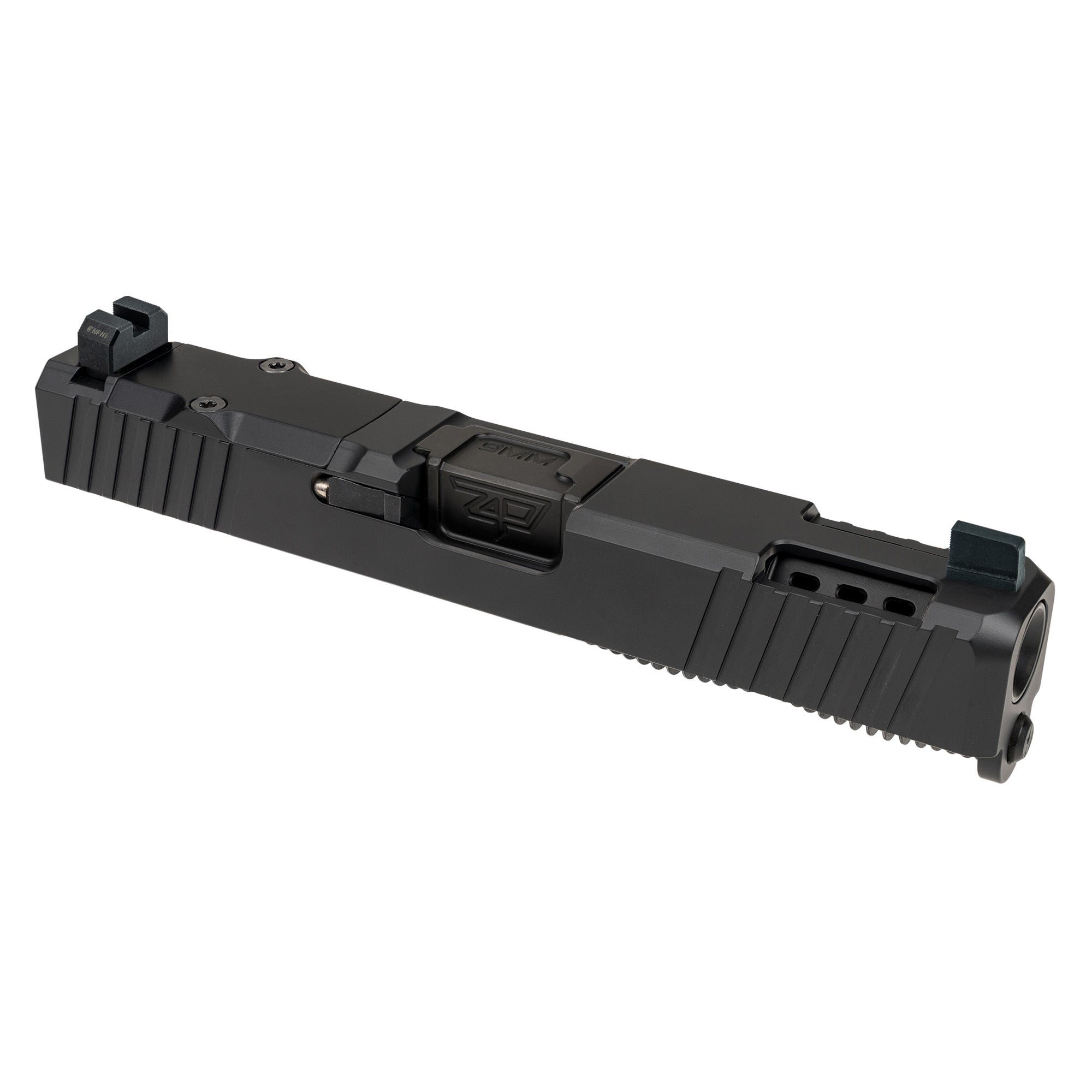 Zaffiri Precision Z Series G19 G3 Black Single Billet 17-4 Stainless Steel Slide