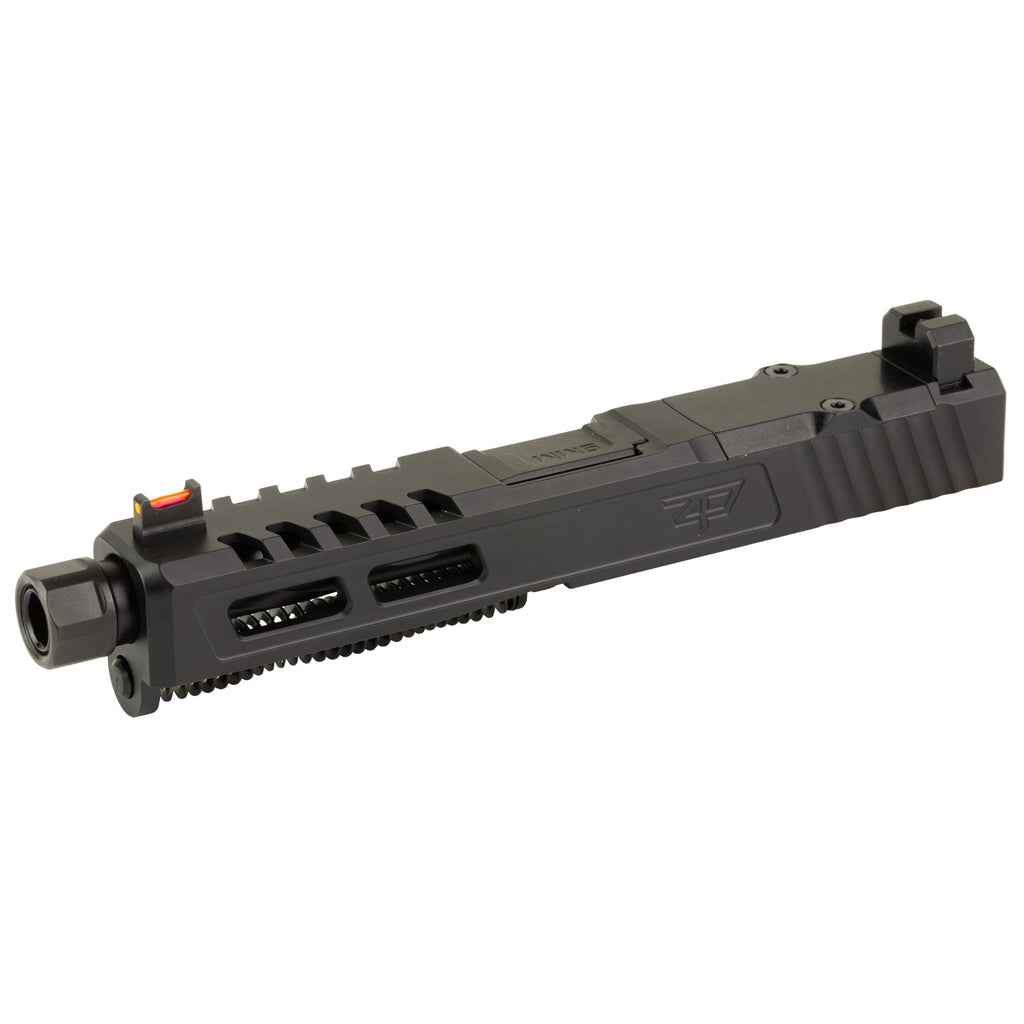 Zaffiri Precision ZPS.2 Single Billet 17-4 Stainless Steel Slide for G19 G3 in Black