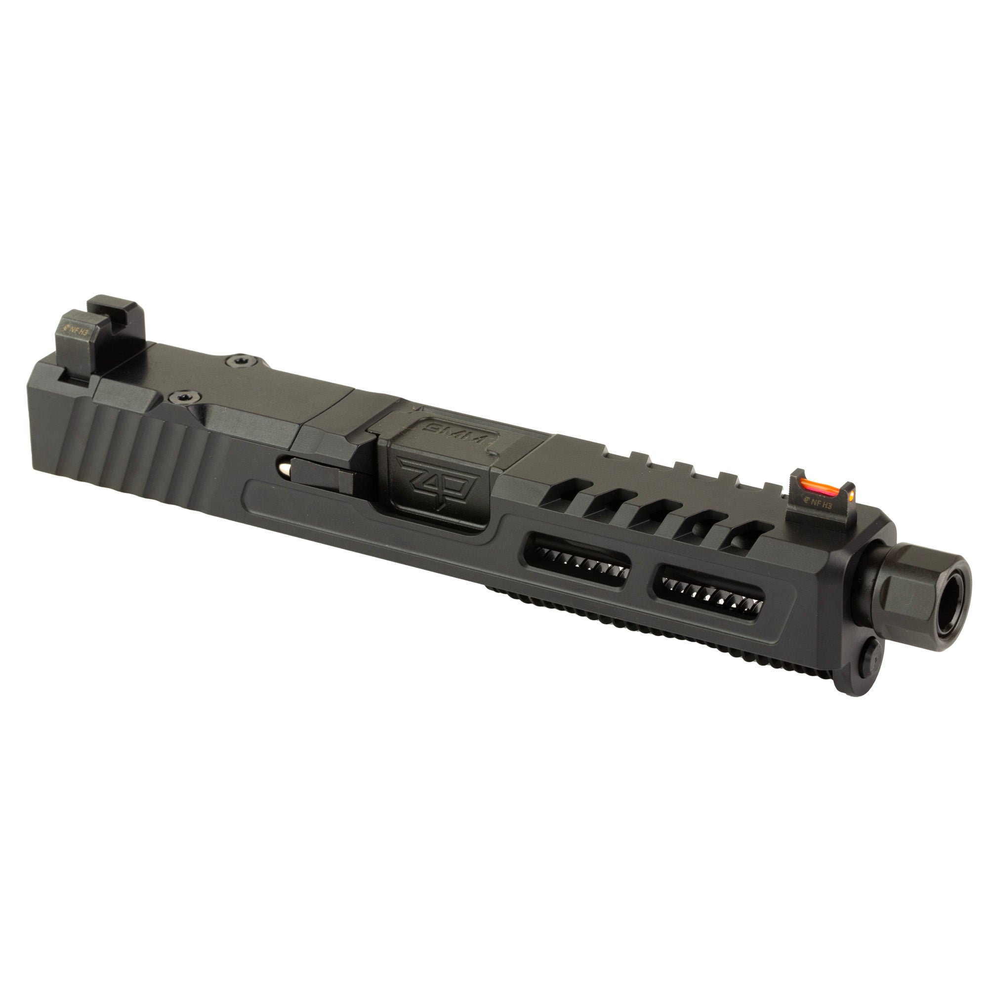 Zaffiri Precision ZPS.2 Single Billet 17-4 Stainless Steel Slide for G19 G3 in Black