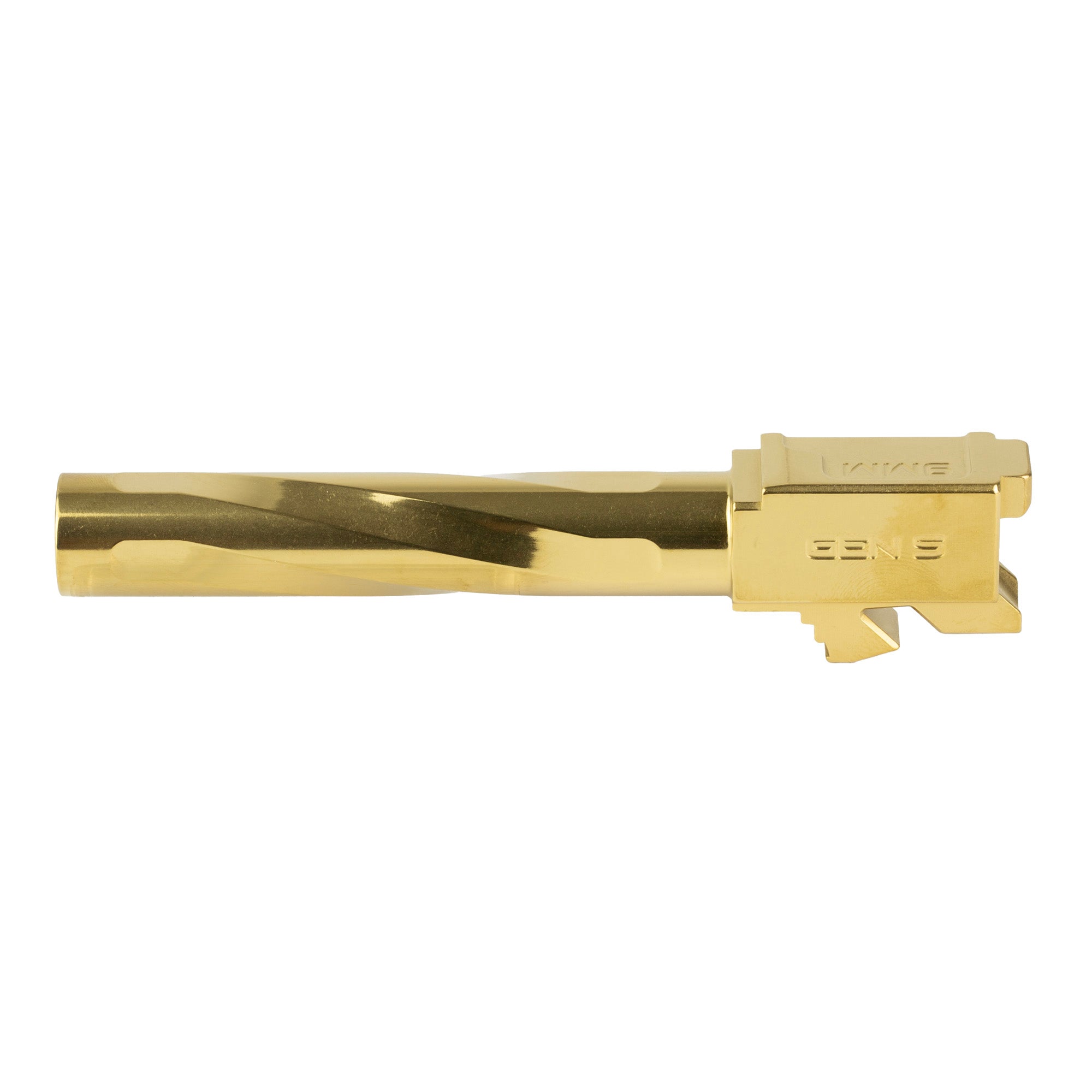 Zaffiri Precision Gold Match Grade Barrel for Glock G17 Gen 1-4 – Model Flush & Crown, 4.33 Inch, 9mm